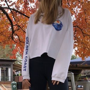 Brandy Melville Archer Golden Coast Sweatshirt